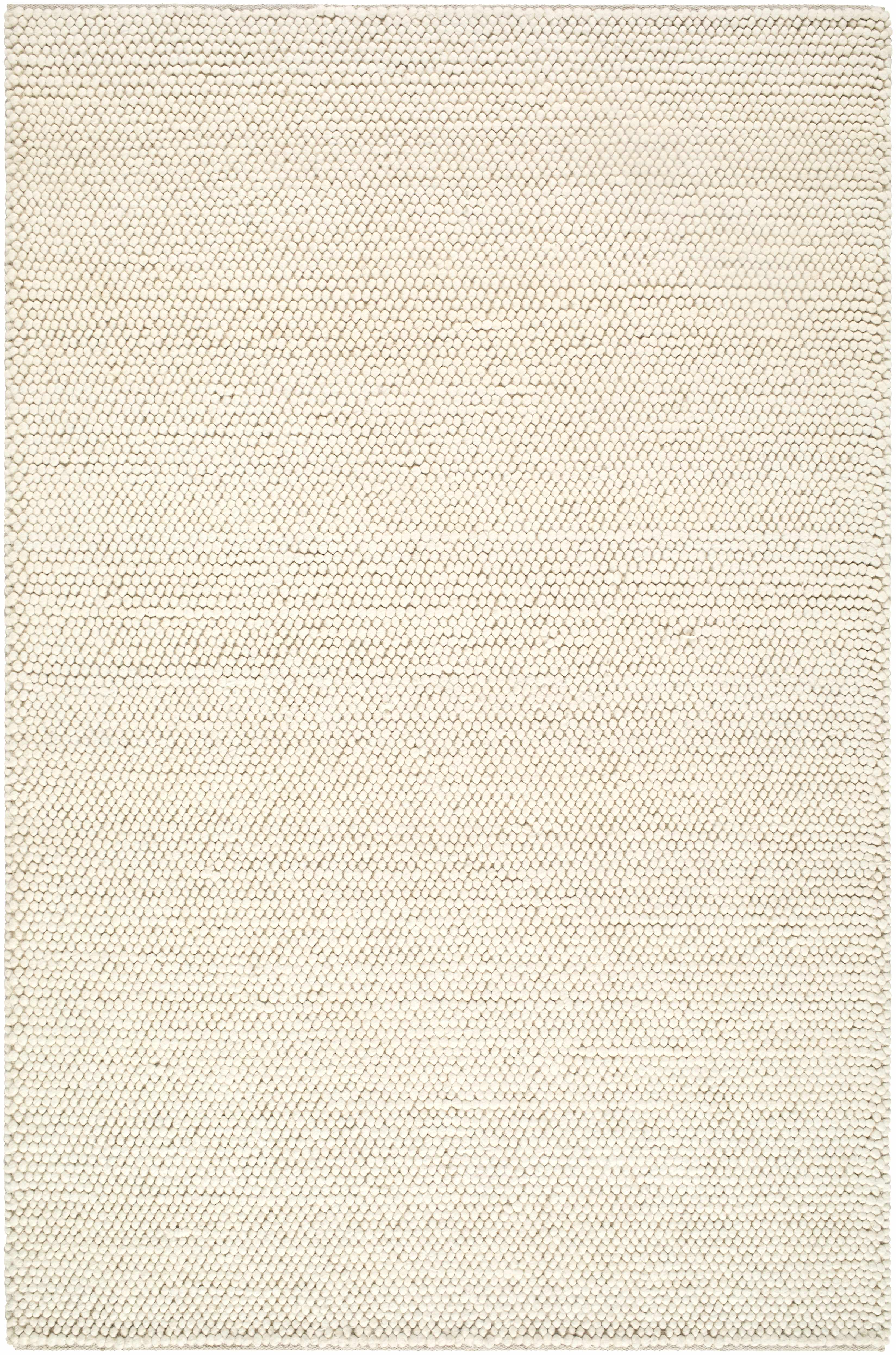 Clayne Beige Premium Wool Area Rug