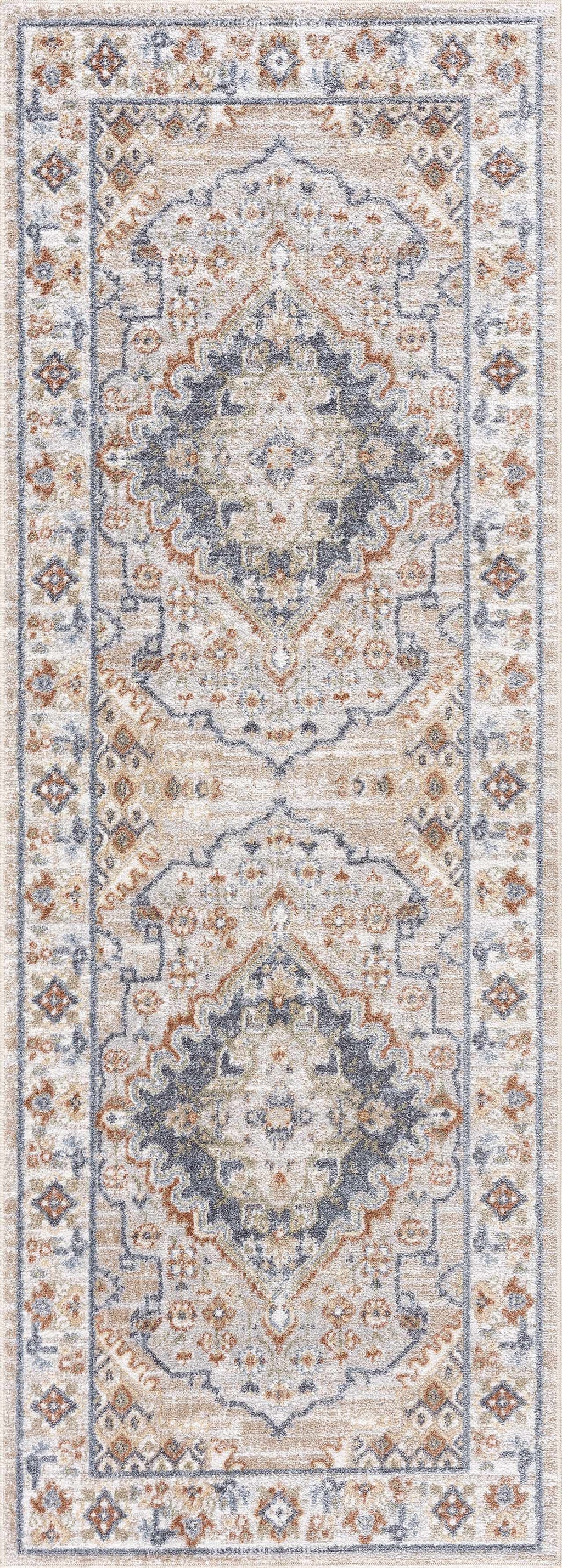 Erez Flat Pile Washable Rug - Promo