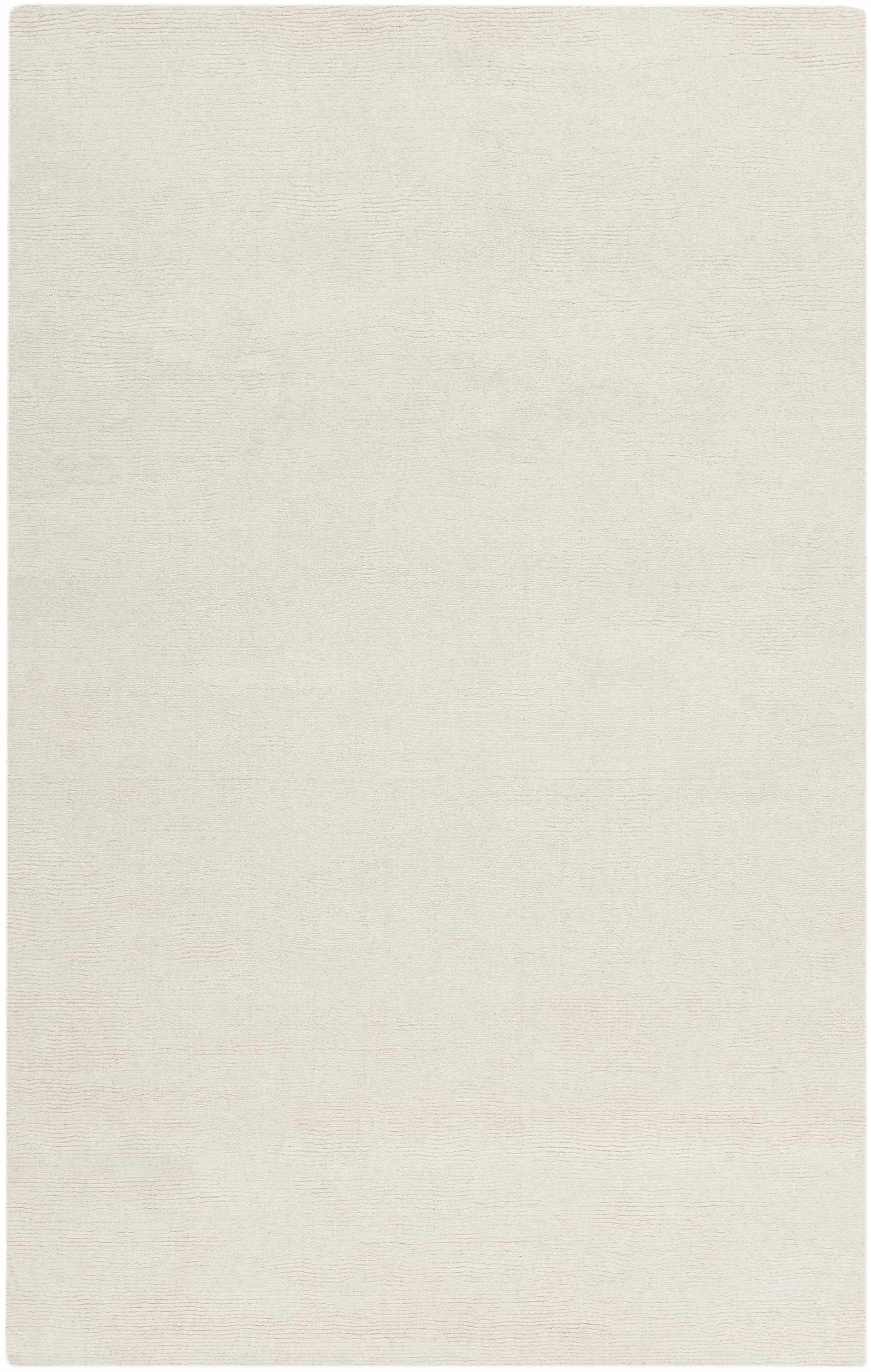 Brockton Solid Light Beige Wool Rug
