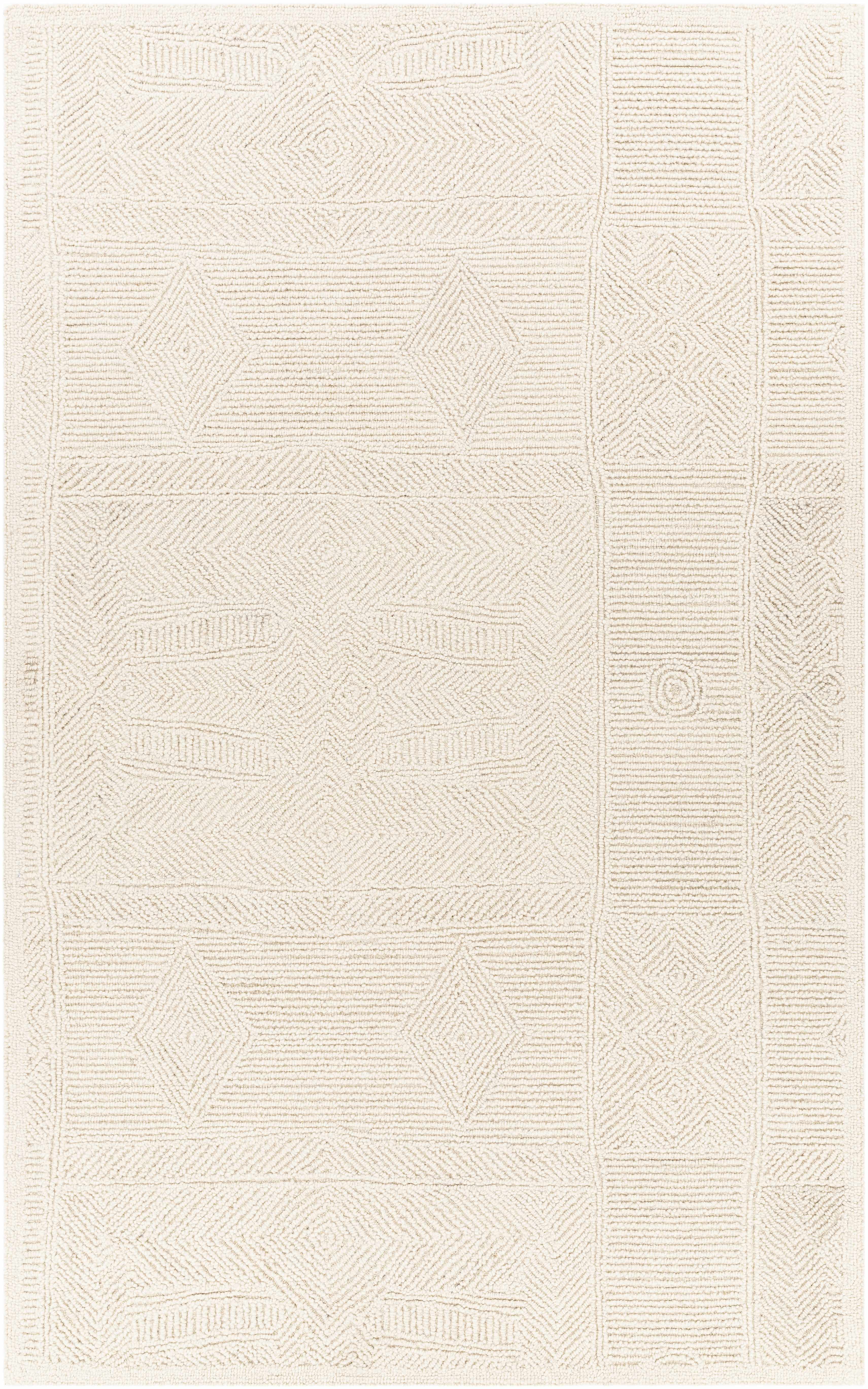 Cork Textured Wool Rug