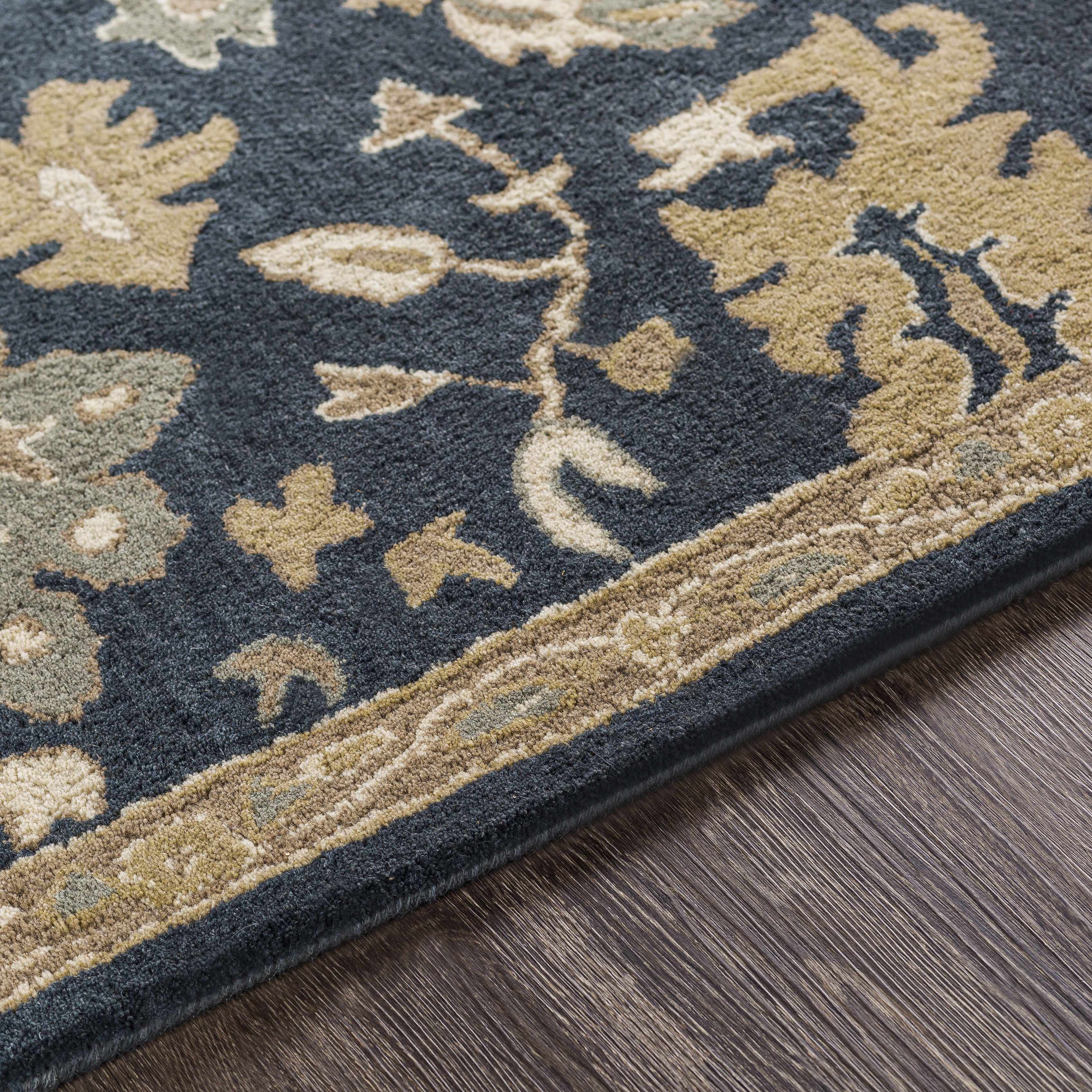 Caesar 1154 Navy Wool Rug