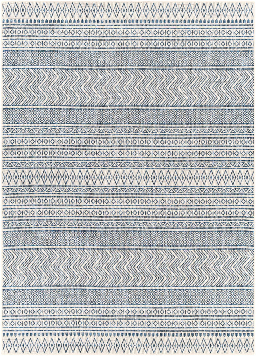 Madras Green All Over Performance Rug