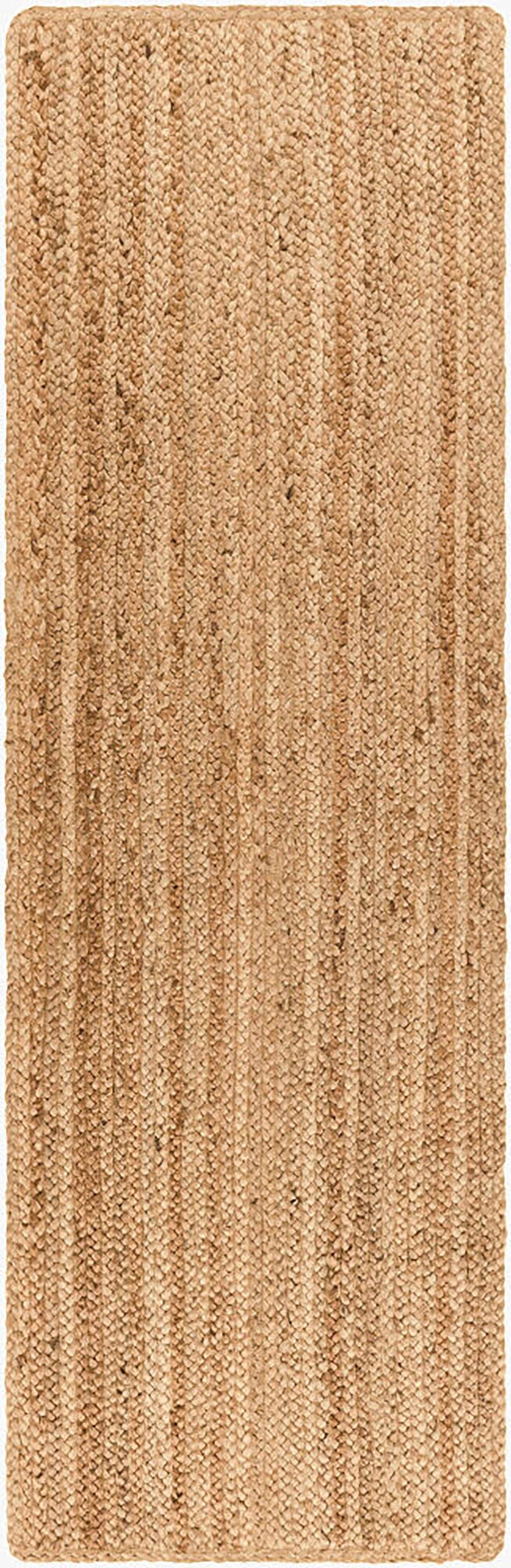 Shippagan Tan Jute Braided Rug
