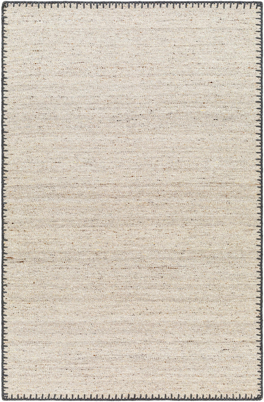 Ayumu Beige Hand Woven Wool Area Rug