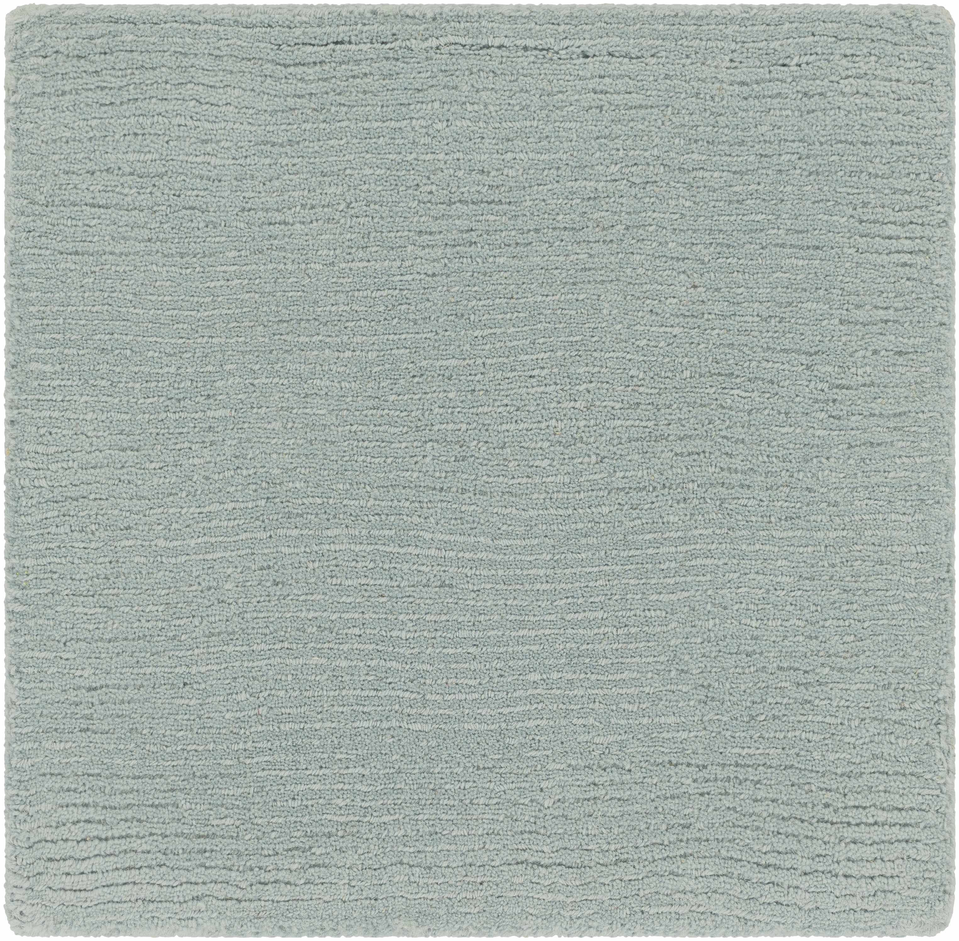 Brockton Solid Dusty Sage Wool Rug